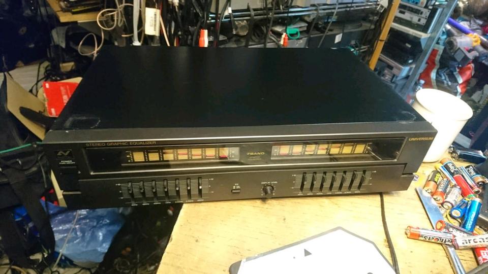 UNIVERSUM EQ46010, 7 Band Graphic Equalizer, guter Zustand!