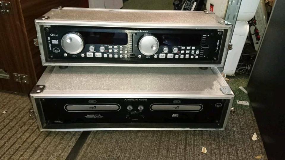 AMERICAN AUDIO QSTART MCD-710 mp3, Doppel-CD-Player
