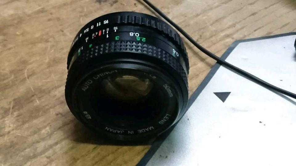 CHINON 1:1.9, 50 mm Objektiv, guter Zustand!