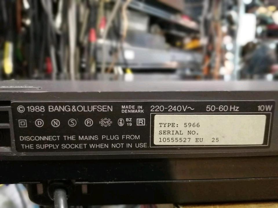 BANG & OLUFSEN BEOGRAM 9500, Plattenspieler + MMC2