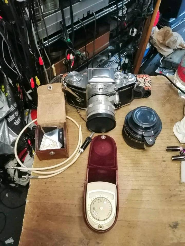 EXAKTA Varex VX mit 2 Objektiven und Zubehör!!! Guter Zustand!!