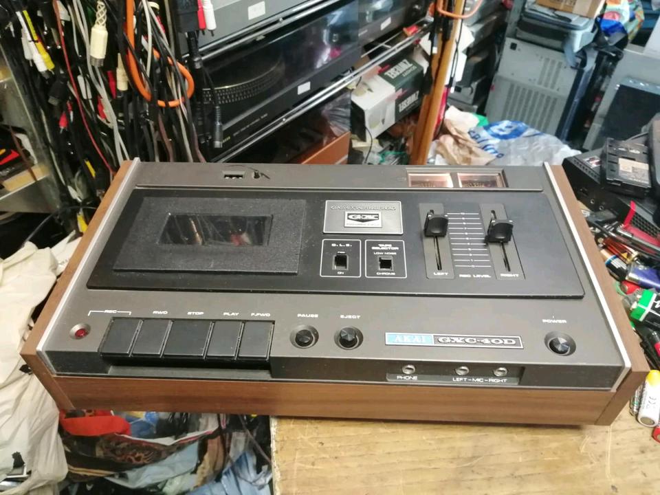 AKAI GXC-40D, Cassetten-Recorder, etwas DEFEKT!!!