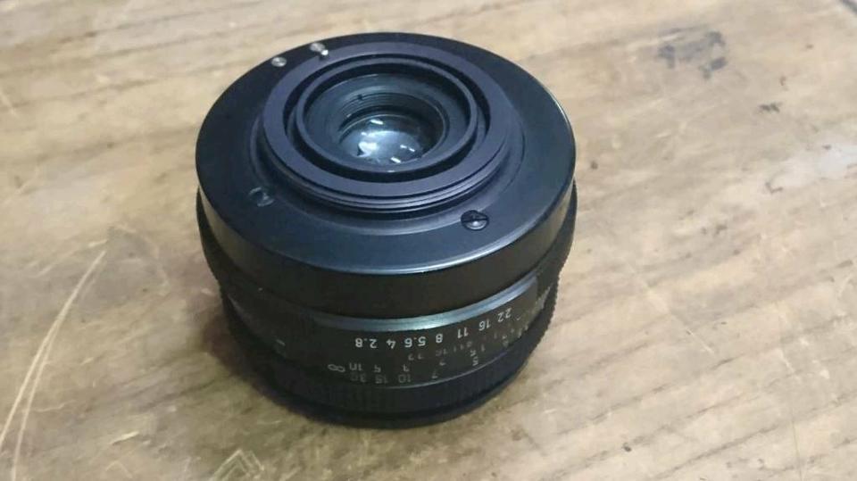 CARL ZEISS JENA T 2.8/50, 50 mm, M42, Objektiv, guter Zustand!