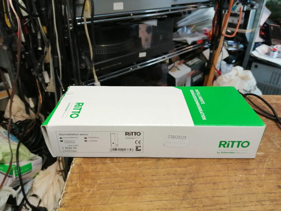 HAUSTELEFON RITTO by SCHNEIDER 1763070, NEU & ORIGINALVERPACKT!!