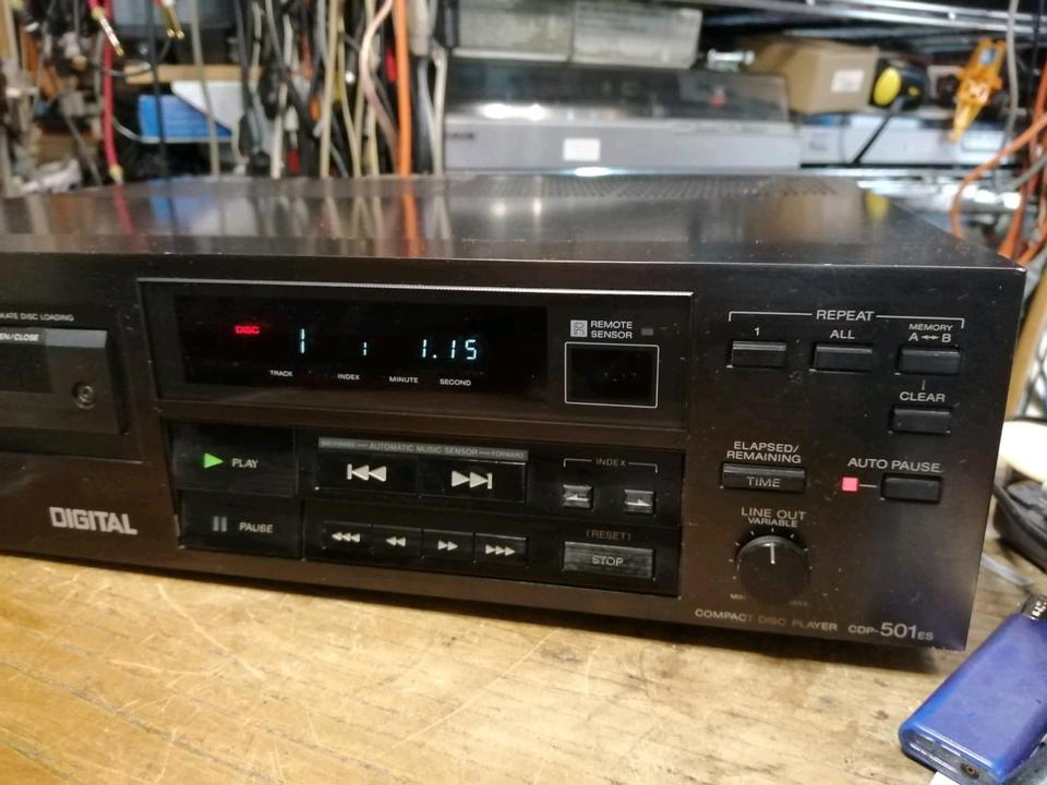 SONY CDP-501ES, CD-Player OHNE Fernbedienung, guter Zustand!!