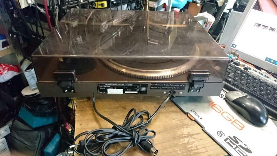 SIEMENS RW 666 Plattenspieler, Nadelsystem: AUDIO-TECHNICA