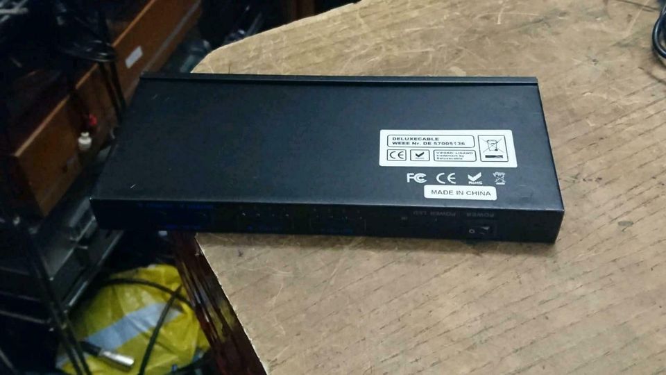 4X2 HDMI Matrix Splitter OHNE Fernbedienung!