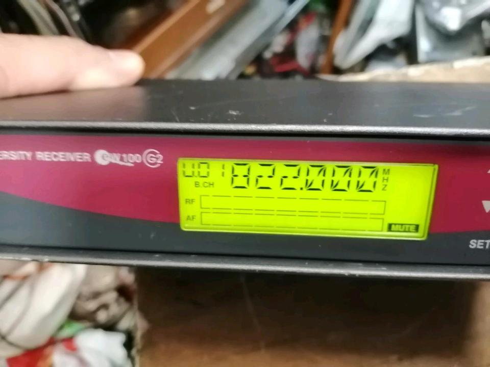 SENNHEISER EW100 G2 D, Funkempfänger OHNE Mikrofon, mit Adapter!