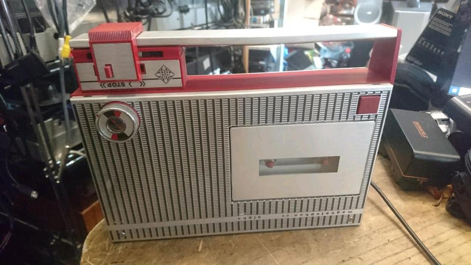 TELEFUNKEN Magnetophon CC Alpha, Cassettenrecorder, SELTEN!!