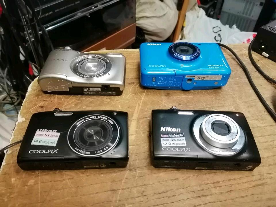 NIKON COOLPIX S3100/S2500/S30/L31, 4 Digital-Kameras, DEFEKT!!!