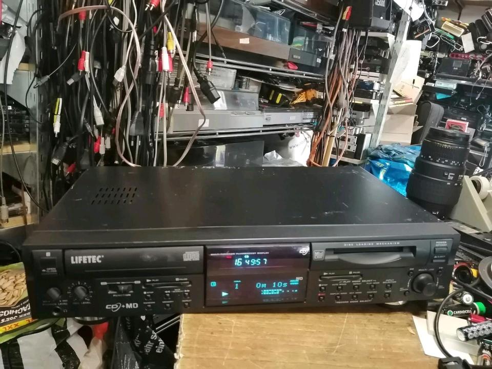 LIFETEC LT8964, CD-Player/MD-Recorder, 2in1, guter Zustand!!!