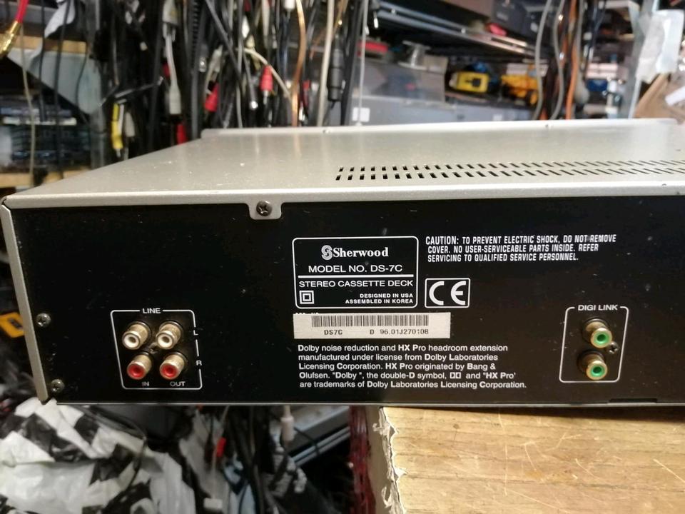 SHERWOOD DS-7C, Stereo Cassetten-Deck!!