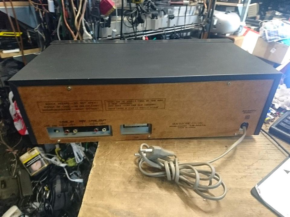 AKAI Model CS-MO1A, Stereo Cassetten-Deck