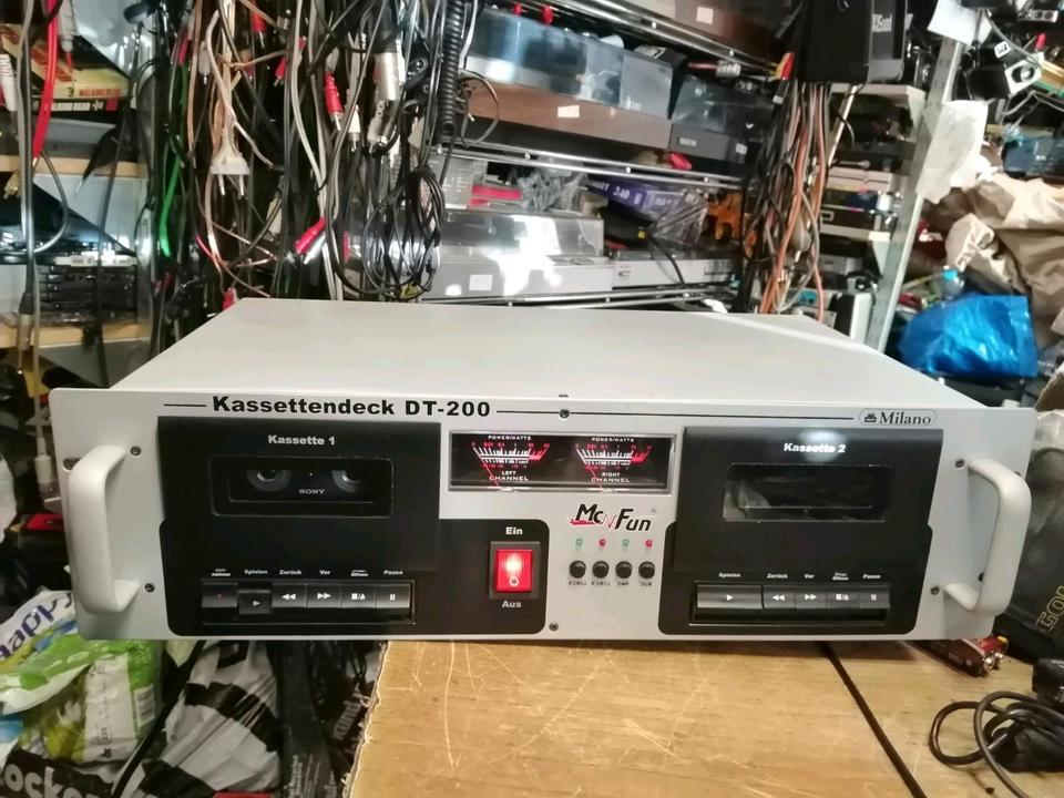 McFUN DT-200, Doppelcassetten-Deck, guter Zustand!!!