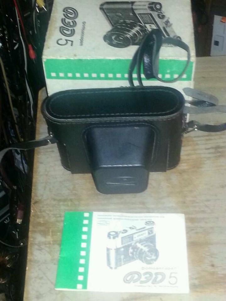 Russische alte Camera FED 5; NEU & OVP!!