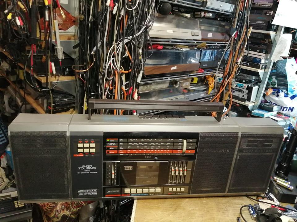 ITT Super Touring 350, Radio-Cassetten-Recorder, mit Netzkabel!!