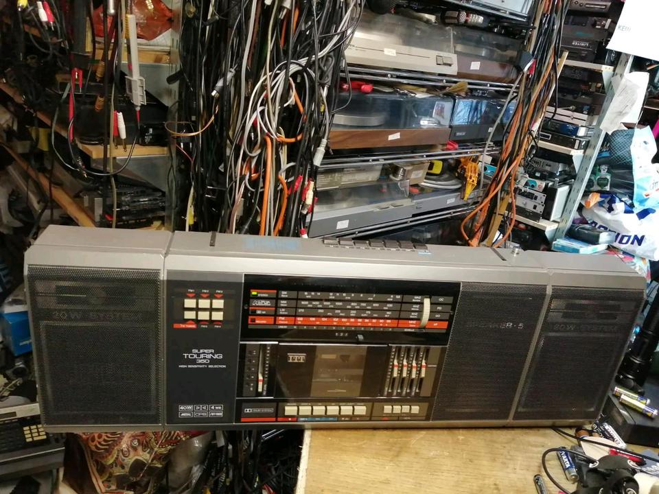 ITT Super Touring 350, Radio-Cassetten-Recorder, mit Netzkabel!!