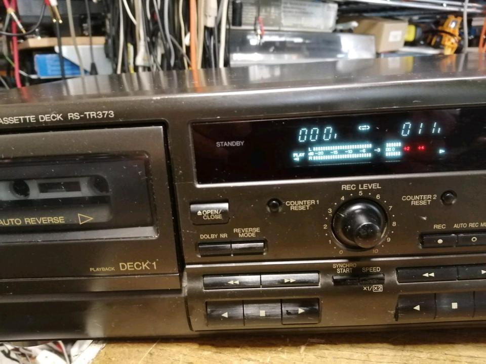 TECHNICS RS-TR373, Stereo Doppel-Cassetten-Deck, guter Zustand!!