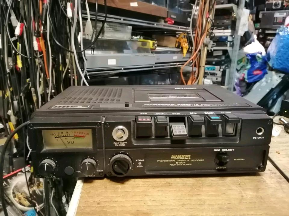 SUPERSCOPE by MARANTZ C-204, Cassetten-Recorder!