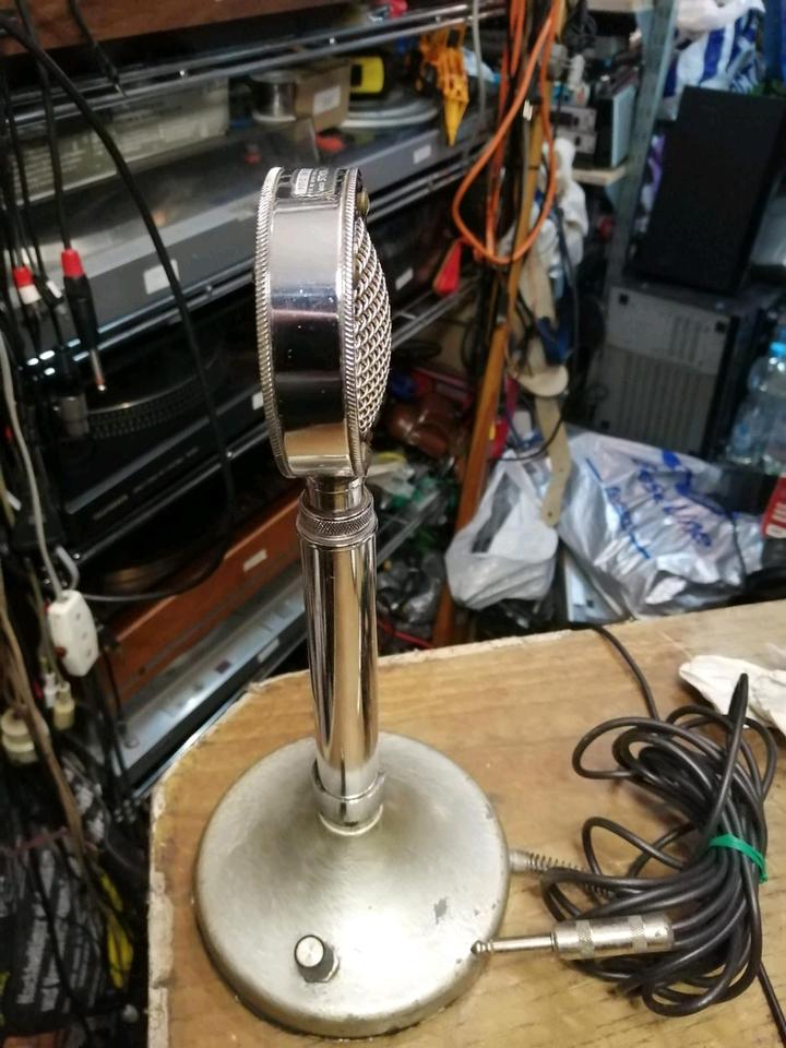ASTATIC D-104, Tischmikrofon, 6,3 mm Klinkestecker!!