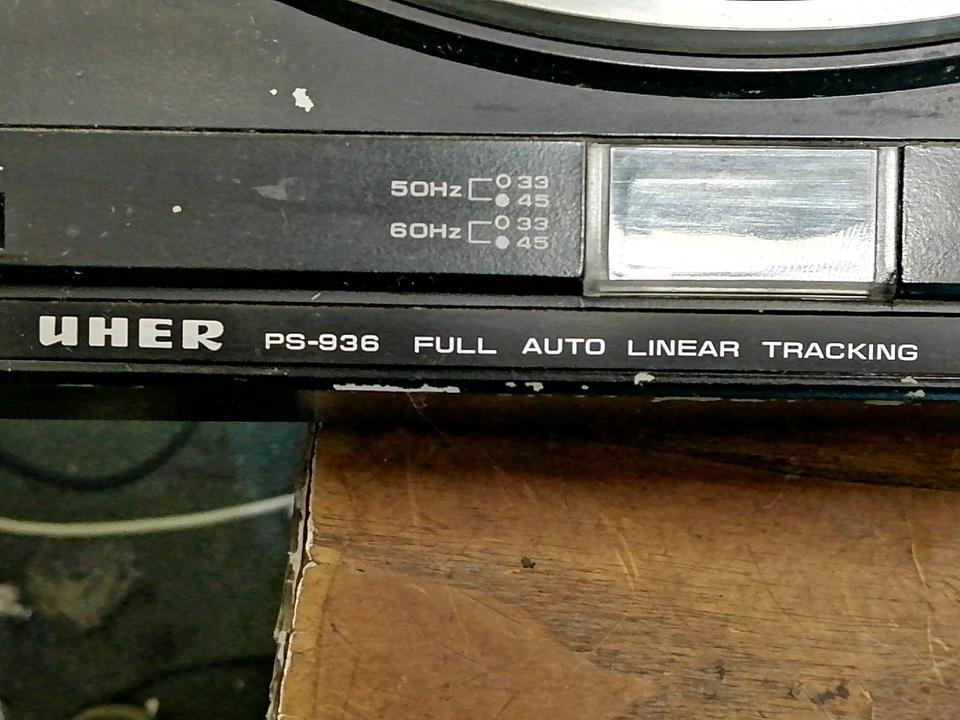 UHER PS-936 Plattenspieler, etwas DEFEKT!!!