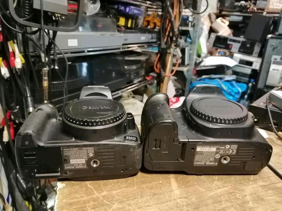 CANON EOS 40D + CANON EOS 350D, beide Kameras sind DEFEKT!!!