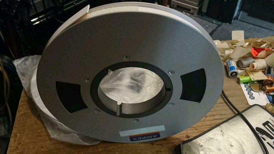 2 AMPEX Wideband 797, Bänder/Metallspulen, NEU, OHNE OVP!