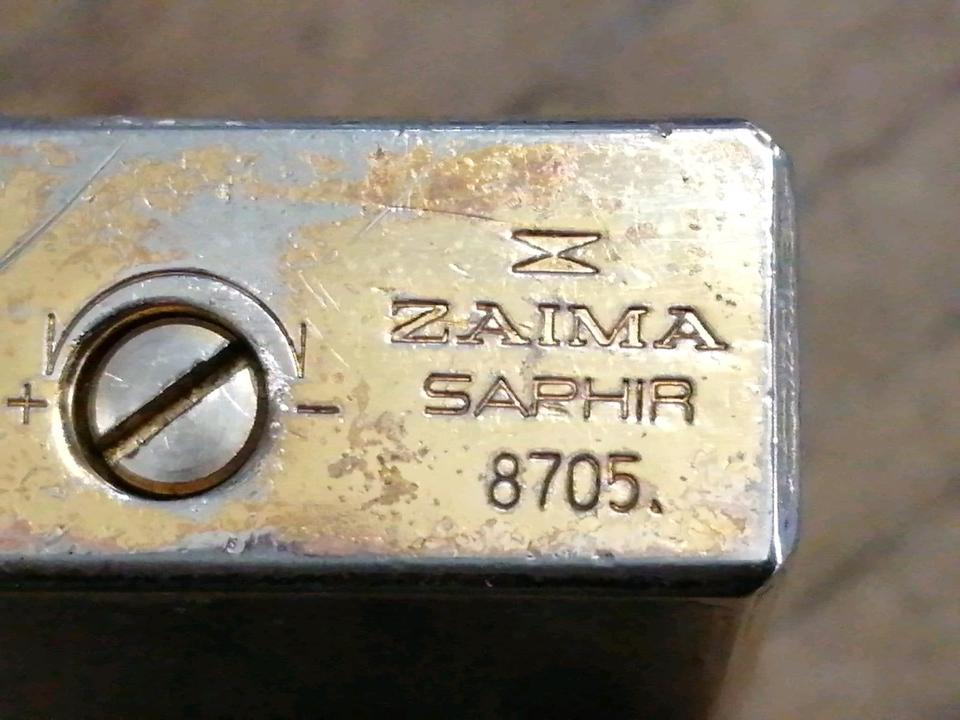 ZAIMA Saphir 8705, Feuerzeug!!!