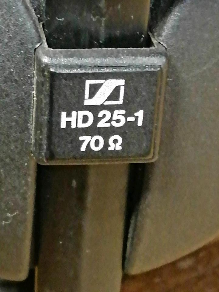 SENNHEISER HD25-1, Kopfhörer, 70 Ohm, 3,5 mm Klinkestecker!
