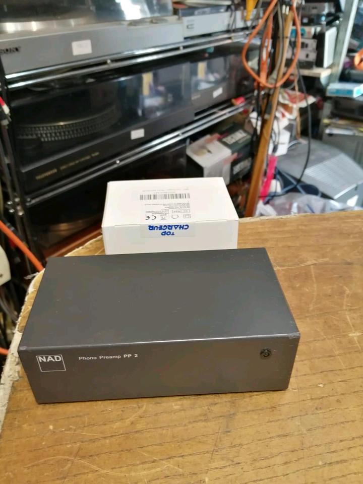 NAD Phono Preamp PP2, Vorverstärker mit NEUEN Adapter!!!