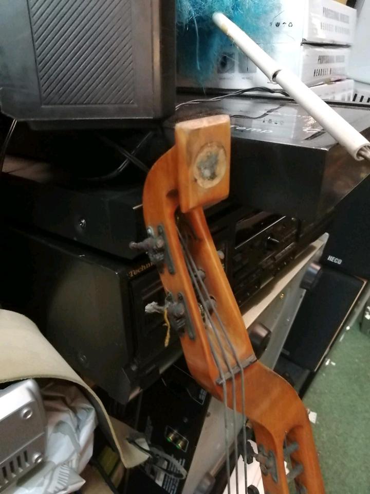 BASS-LAUTE, alt, aber toll, Einige Teile fehlen!!