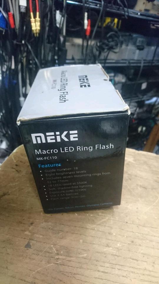 MEIKE MK-FC110, Macro LED Ring Flash, NEU!!!