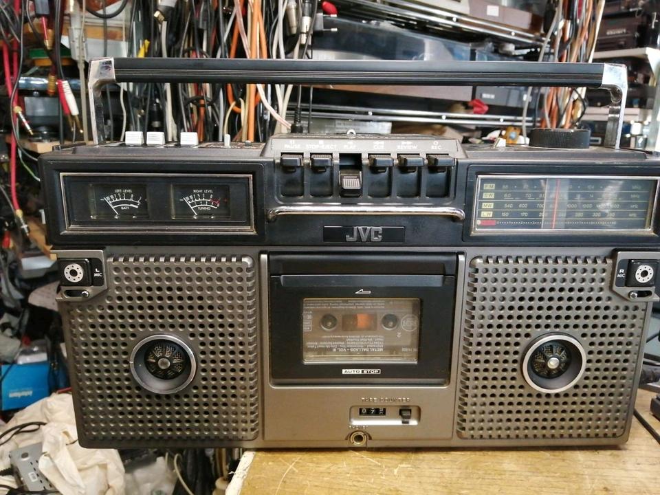 JVC RC-717L, Radio-Cassetten-Recorder, guter Zustand!!