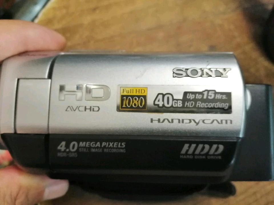 SONY HDR-SR5E, Videocamera OHNE Speicherkarte!!