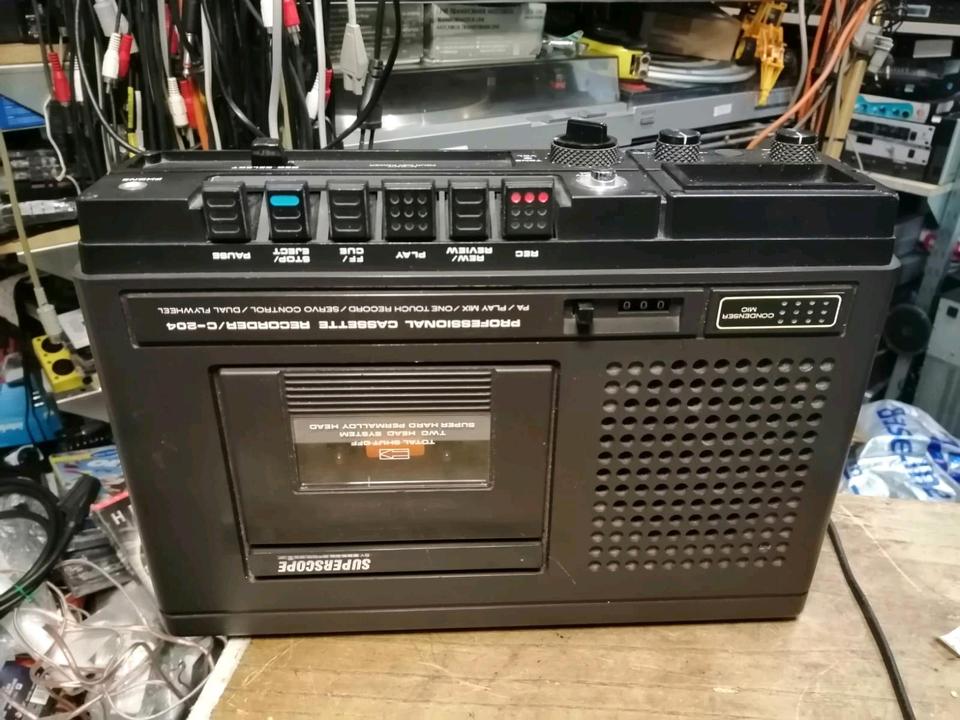SUPERSCOPE by MARANTZ C-204, Cassetten-Recorder!