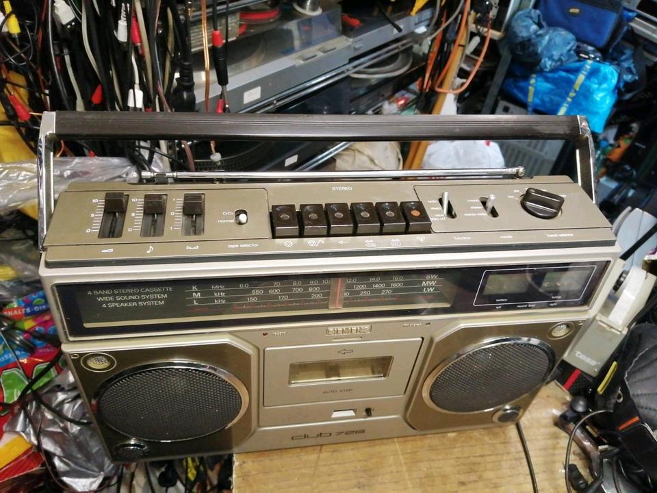 SIEMENS club 728, Radio-Cassetten-Recorder mit Netzkabel!!