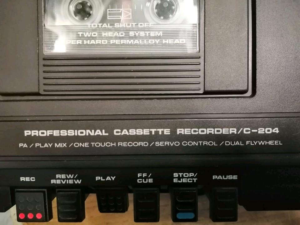 SUPERSCOPE by MARANTZ C-204, Cassetten-Recorder!