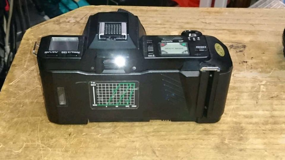 CHINON CP-7m + CHINON Auto S-380 + 2 Objektive, guter Zustand!