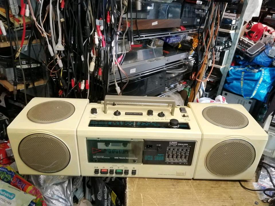 RFT SKR 1000 Party, Radio-Cassetten-Recorder, etwas DEFEKT!!!