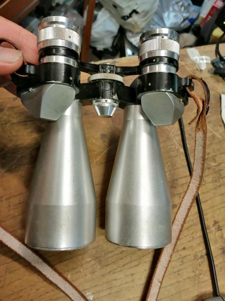 SELFLIX 12x50 Fernglas, silberfarben!