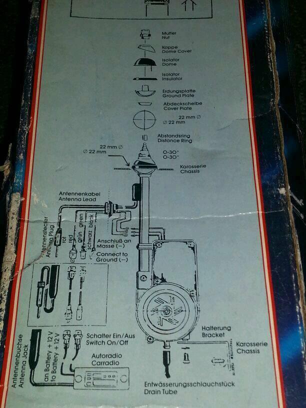 WECONIC Auto HiFi-Live M-100; vollautomatische Autoantenne; NEU!