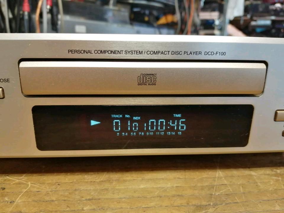 DENON DCD-F100, CD-Player OHNE Fernbedienung!!