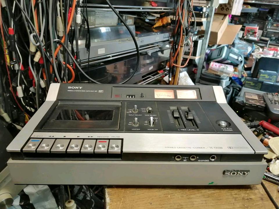 SONY TC-135SD Tapecorder/Cassetten-Recorder, etwas DEFEKT!!