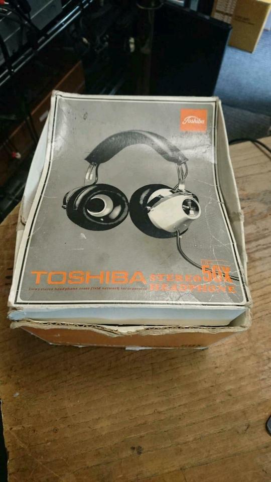 TOSHIBA HR-50X, 2-Way Kopfhörer, 8 Ohm, 6,3 mm Klinkestecker