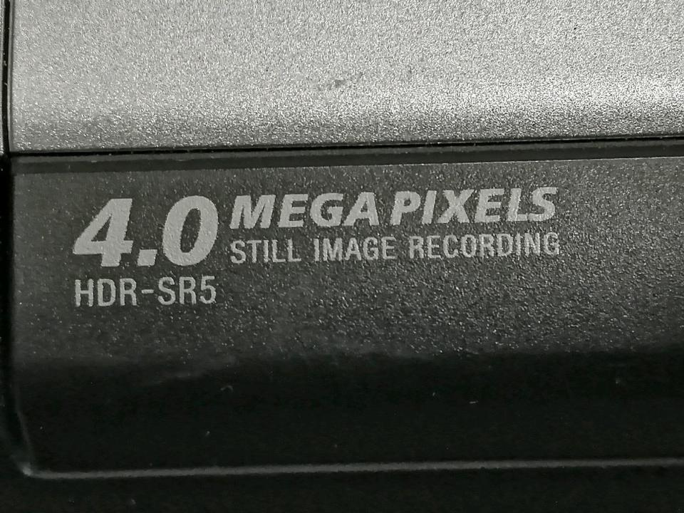 SONY HDR-SR5E, Videocamera OHNE Speicherkarte!!