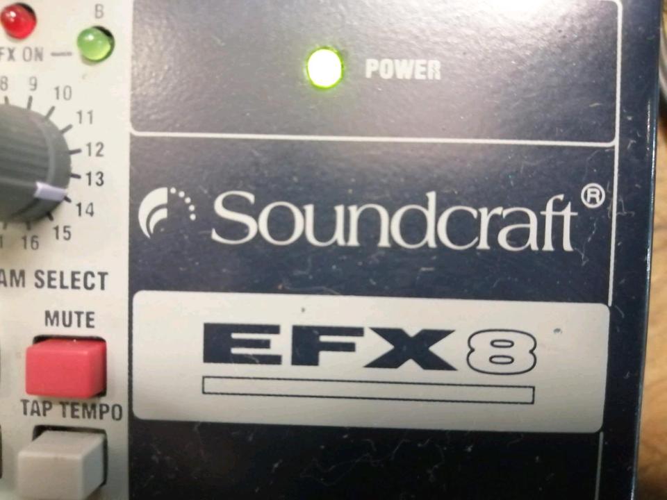 SOUNDCRAFT EFX8, 8-Kanal-Mischpult/Mixer!!!