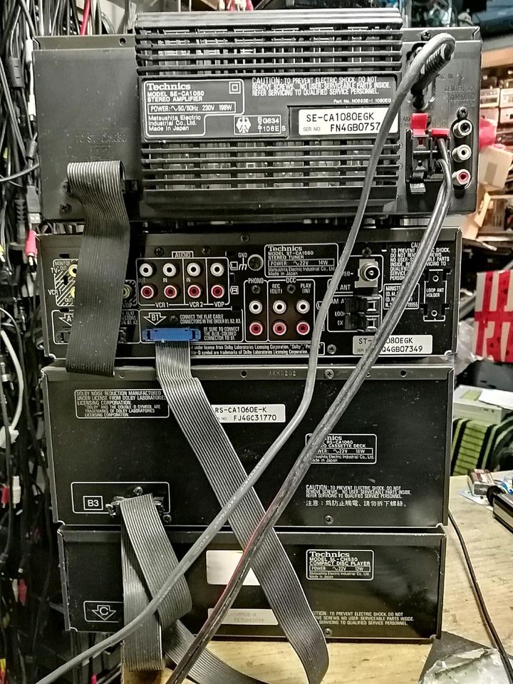 TECHNICS-Anlage: SE-CA1080, SL-CH550, RS-CA1060, ST-CA1080!!!