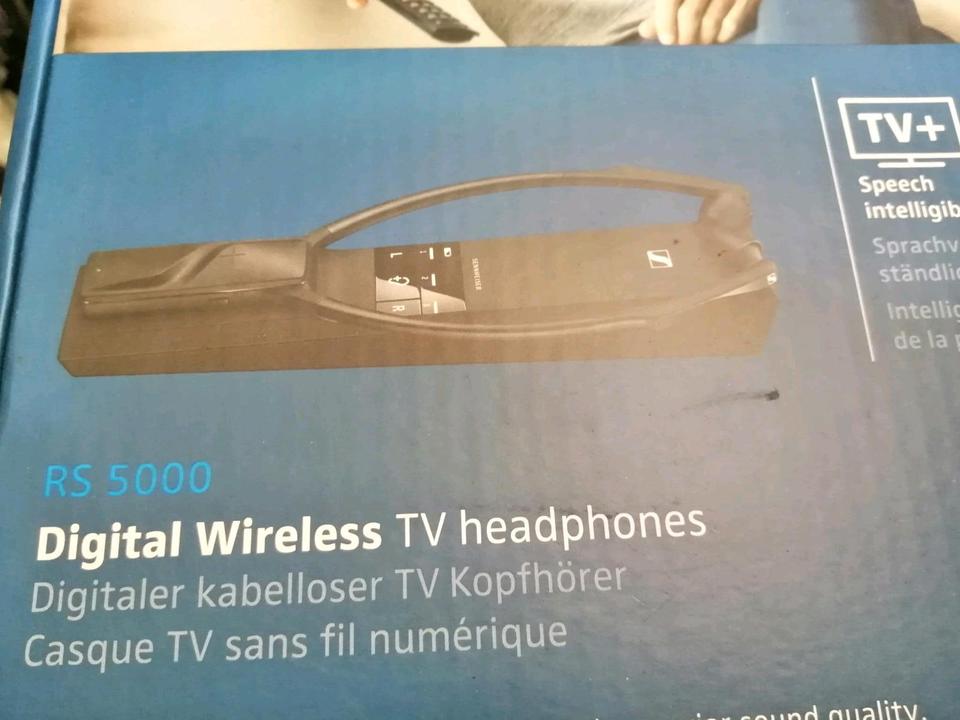 SENNHEISER RS5000, Digital Wireless TV-Headphones/Kopfhörer!!