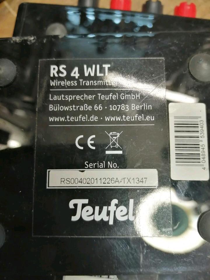 TEUFEL Funk Wireless System Rear Station 4,guter Zustand!!