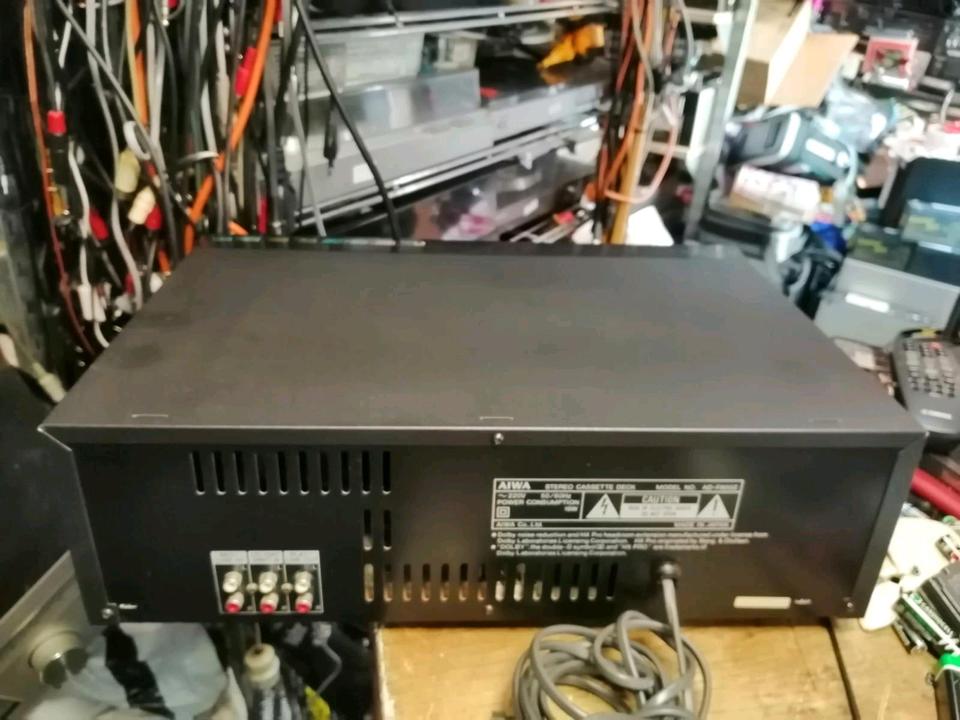 AIWA AD-F800Z, Stereo Cassetten-Deck, etwas DEFEKT!!!